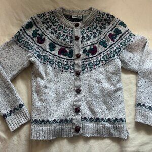 Vintage Northern Reflections wool blend cardigan